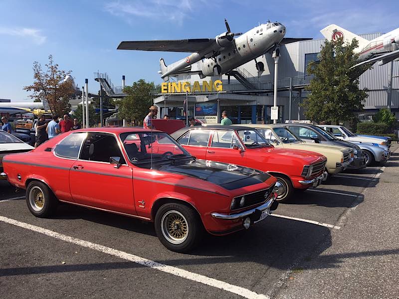 Fahrzeuge beim Benzingespräch im Technik Museum Speyer 2019 (Foto: TMSP)