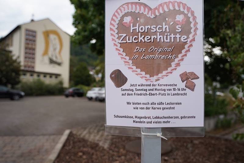 Der Süßigkeitenstand der Fa. Horsch (Foto: Reinhard Schnell)