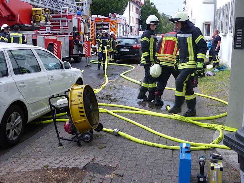 Foto von der Einsatzstelle (Foto: Feuerwehr Neustadt)