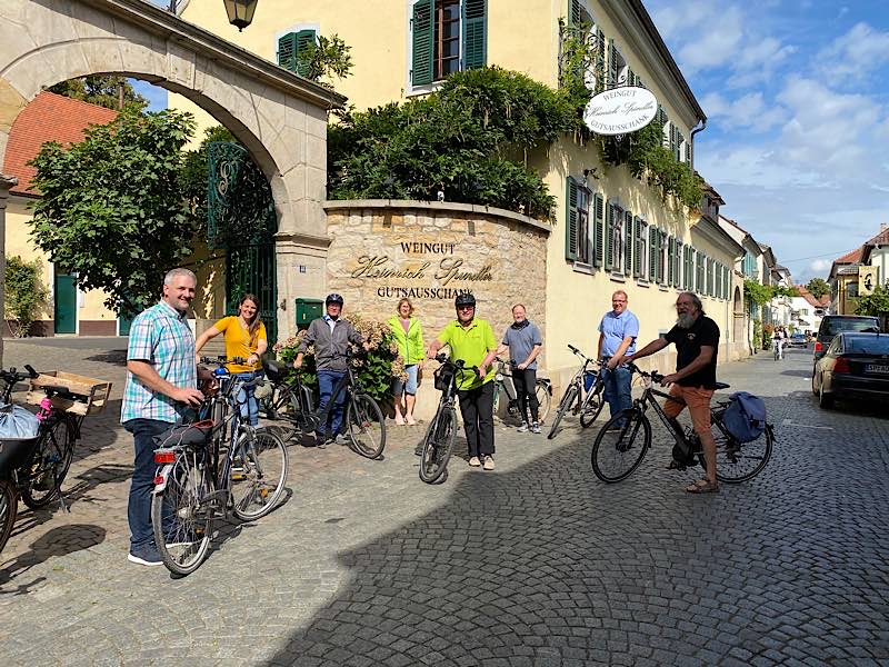 Landratstour in Forst (Foto: Kreisverwaltung Bad Dürkheim)