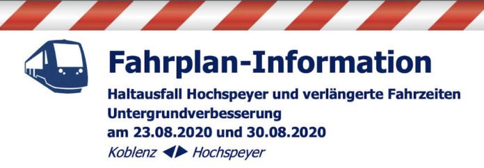 Fahrplaninformation (Quelle: vlexx)