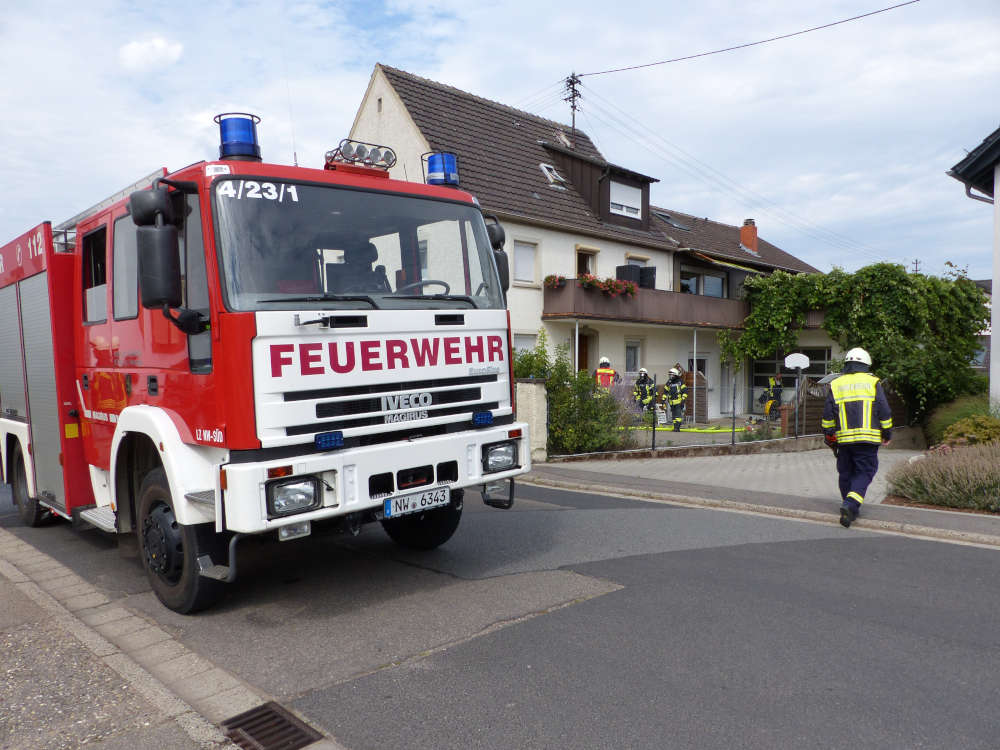 Brand in Einliegerwohnung (Foto: Feuerwehr Neustadt)
