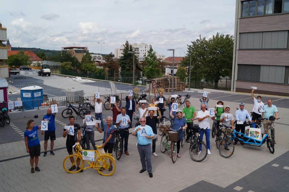 Auftakt Stadtradeln (Foto: Kreisverwaltung Bad Dürkheim)