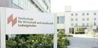 Hochschule für Wirtschaft und Gesellschaft Ludwigshafen, A- und B-Gebäude (Foto: HWG LU)