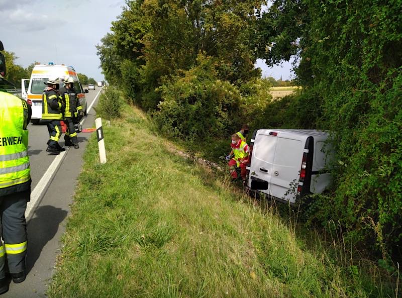 Das Unfallfahrzeug (Foto: Polizei RLP)