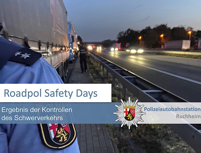 Roadpol Safety Days (Foto: Polizei RLP)