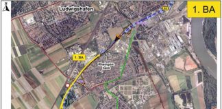 Umleitung beim Bauabschnitt 1 (Quelle: LBM)
