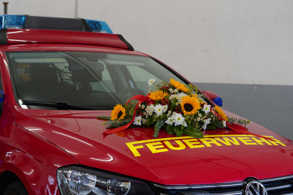 Elmstein Feuerwehrauto Indienststellung (Foto: Holger Knecht)