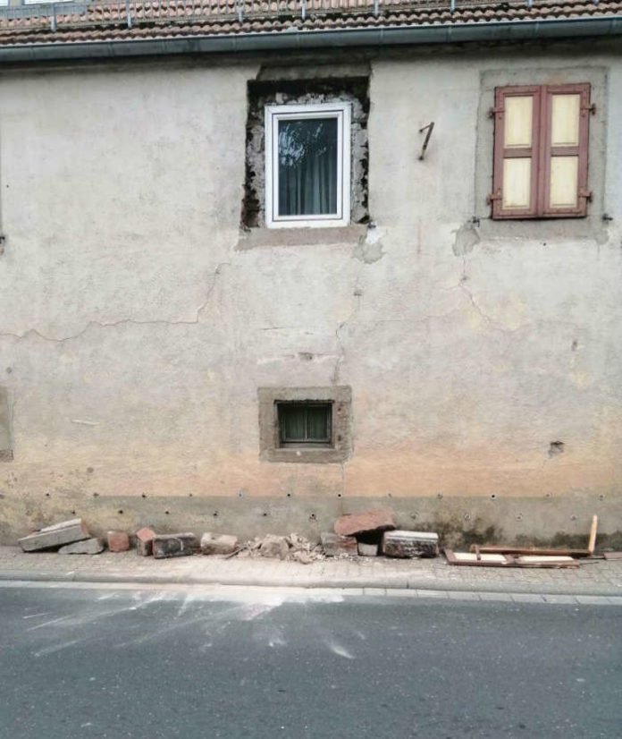 Die Einsatzstelle (Foto: Presseteam der Feuerwehr VG Lambrecht)