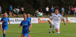 Führungstreffer 0:1 durch Debora Vinci (Karlsruher SC) (Foto: bfv)