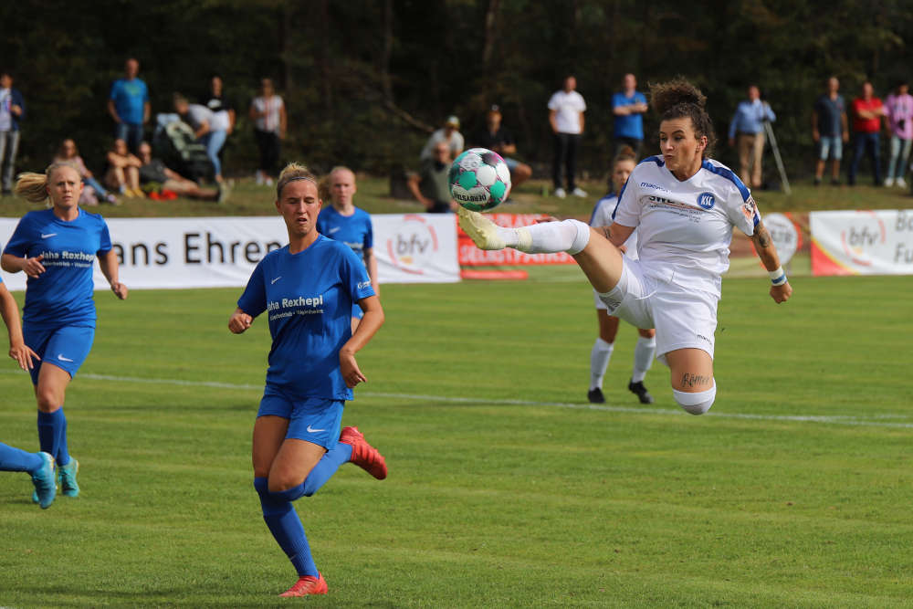 Führungstreffer 0:1 durch Debora Vinci (Karlsruher SC) (Foto: bfv)