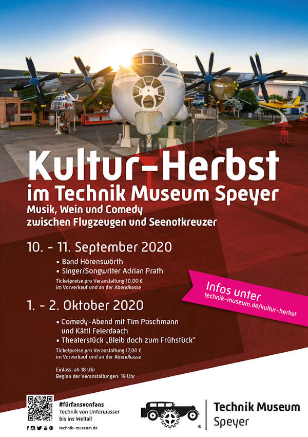 Kultur-Herbst (Foto: Technik Museum Speyer)