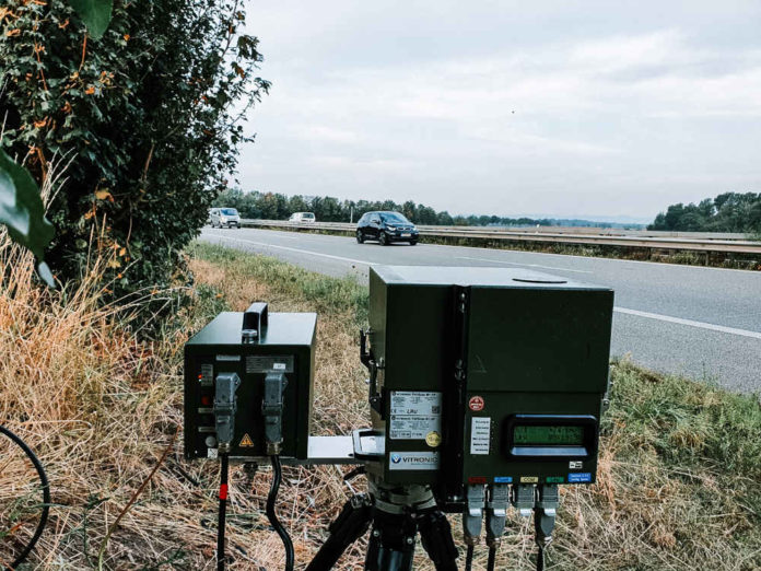 Radarkontrolle (Foto: Polizei RLP)