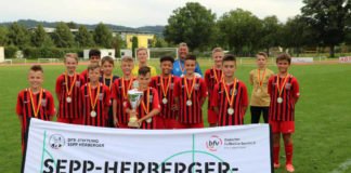 D-Junioren der TSG Weinheim holen den Titel (Foto: Badischer Fußballverband)