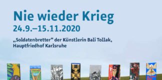 Ausstellung "Nie wieder Krieg" (Fotoquelle: Volksbund Deutsche Kriegsgräberfürsorge e.V.)