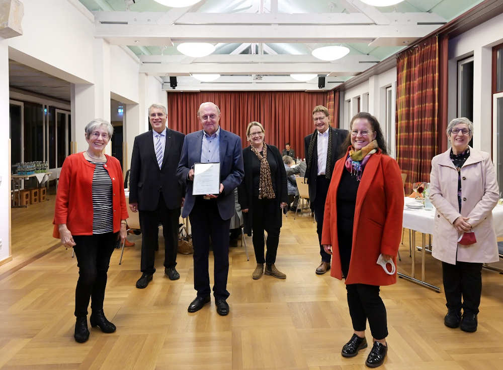 Gewannen den Sonderpreis des Kirchenpräsidenten: Team der Kirchengemeinden Miesau und Gries (Foto: Landeskirche/Klaus Landry)
