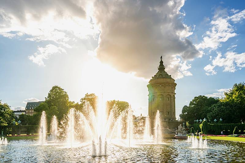 Mannheimer Wasserturm (Foto: MVV Pressebild)