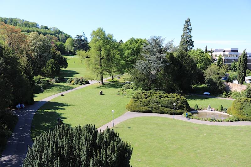 Der Weinheimer Schlosspark (Foto: Stadtverwaltung Weinheim)