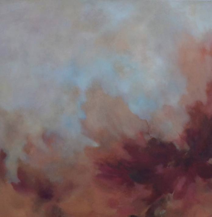 Christine Schön, o.T., Öl auf Baumwolle, 100 x 100 cm, 2017 (Foto: Christine Schön) Christine Schön, o.T., Öl auf Baumwolle, 100 x 100 cm, 2017 (Foto: Christine Schön)