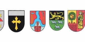 Wappen der Ortsgemeinden der Verbandsgemeinde Lambrecht (Quelle: VG Lambrecht)