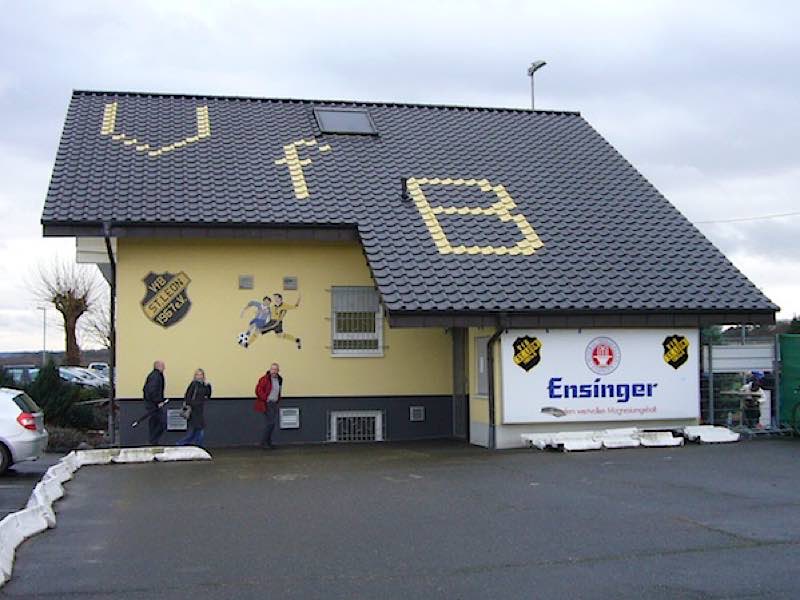 Vereinsheim des VfB St.Leon-Rot (Foto: Hannes Blank)