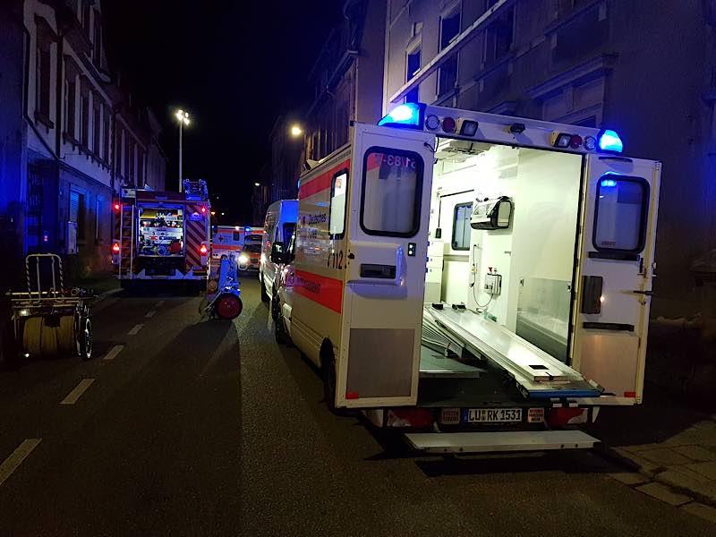 Die Einsatzstelle (Foto: Feuerwehr Neustadt)