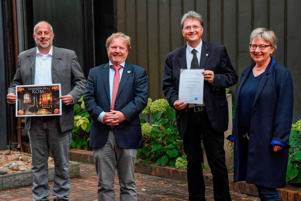 Michael Jahnke, Thomas Niederberger, Michael Landgraf, Dorothee Wüst (Foto: lk/Klaus Bolte)