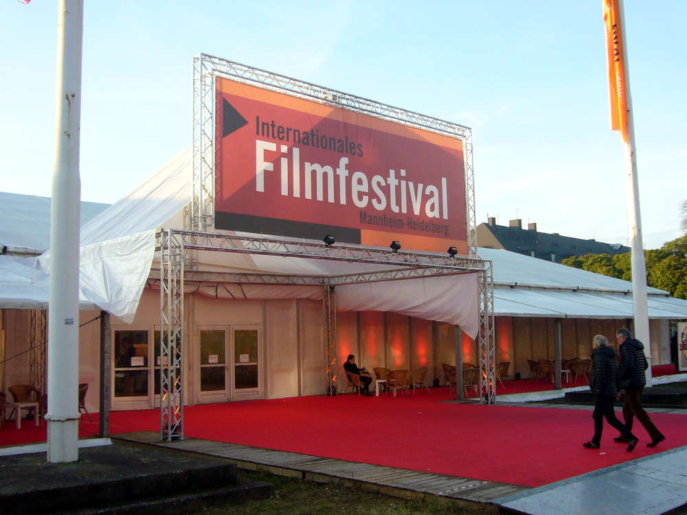 Großes Kinozelt vergangener Festivals (Foto: Hannes Blank)