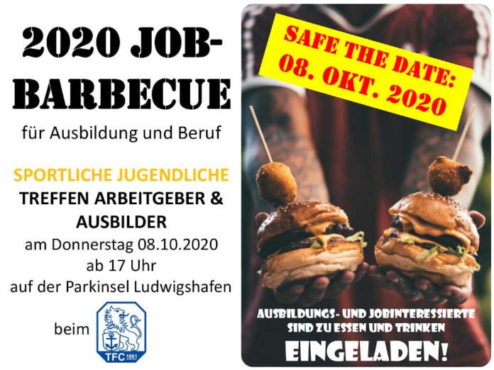 Job Barbecue Plakat (Foto: TFC 1861 e.V. Ludwigshafen)