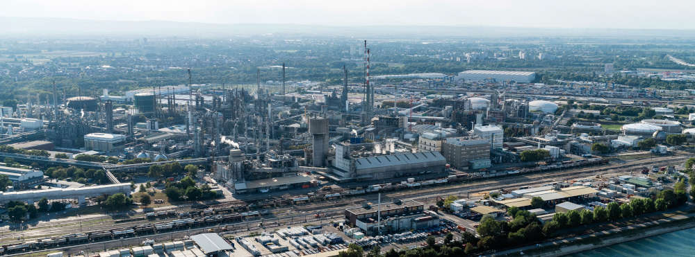 BASF Verbundstandort Ludwigshafen (Foto: BASF SE)