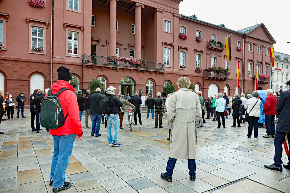 Karlsruhe Marktplatz Eröffnung 2020 (Foto: Klaus Eppele)