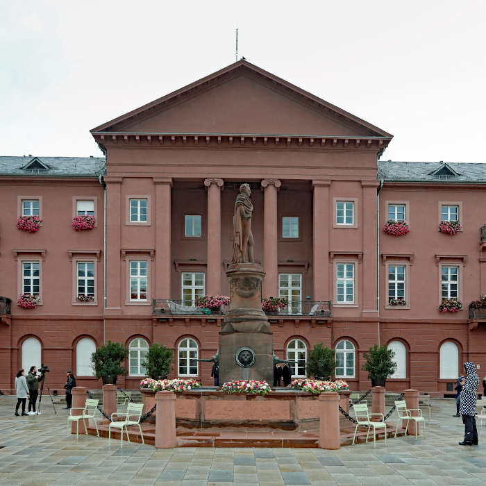 Karlsruhe Marktplatz Eröffnung 2020 (Foto: Klaus Eppele)