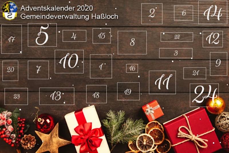 Online-Adventskalender (Foto: Gemeindeverwaltung Haßloch)