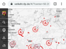 Screenshot Mobilitätsatlas Rheinland-Pfalz (Quelle) MWVLW RLP)