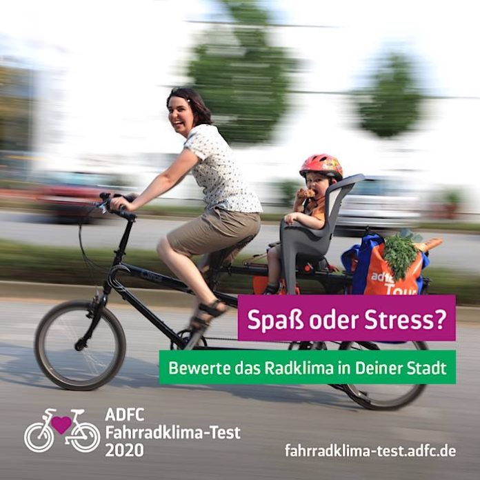 Der ADFC-Fahrradklimatest fragt alle zwei Jahre ab, wie fahrradfreundlich die deutschen Städte sind. (Quelle: ADFC/April Agentur)