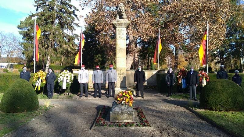 Volkstrauertag 2020 (Foto: Stadtverwaltung Neustadt an der Weinstraße)