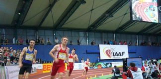 Wieder internationale Leichtathletik in der Karlsruher Europahalle - im Jahre 2021 allerdings ohne Zuschauer (Foto: Hannes Blank)