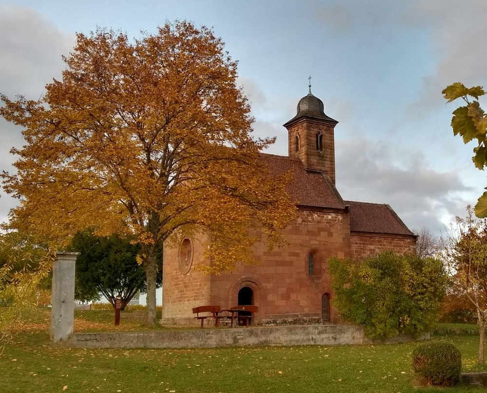 Sakrales Kleinod: Nikolauskapelle bei Klingenmünster (Foto: Bezirksverband Pfalz)