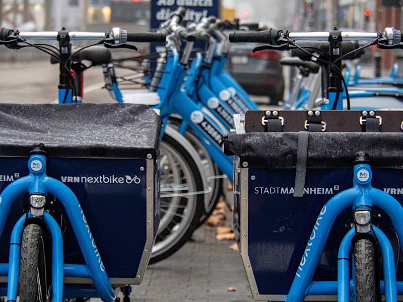 Neue eCargobikes in Mannheim (Foto: Stadt Mannheim)