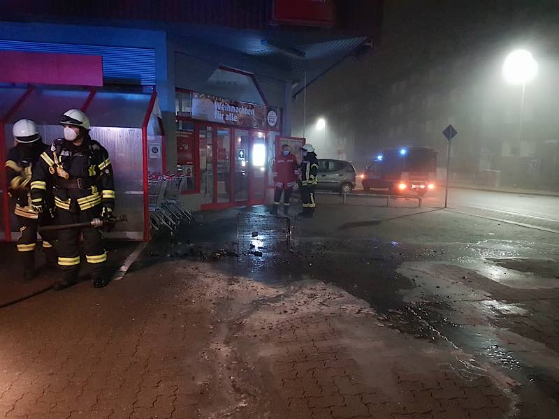 Einsatz in der Branchweilerhofstraße (Foto: Feuerwehr Neustadt)