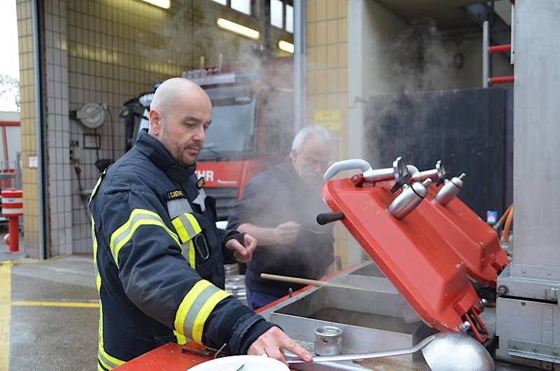 Feuerwehrmann Nermin Canetovic (Foto: Feuerwehr Neustadt)
