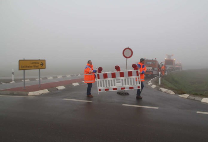 Verkehrsfreigabe der Abschnitt der Ortsumgehung Bellheim (Foto: LBM Speyer) Verkehrsfreigabe der Abschnitt der Ortsumgehung Bellheim (Foto: LBM Speyer)