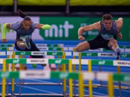 Indoor Meeting Karlsruhe, 60 Meter Hürden (Foto: Andreas Arndt)