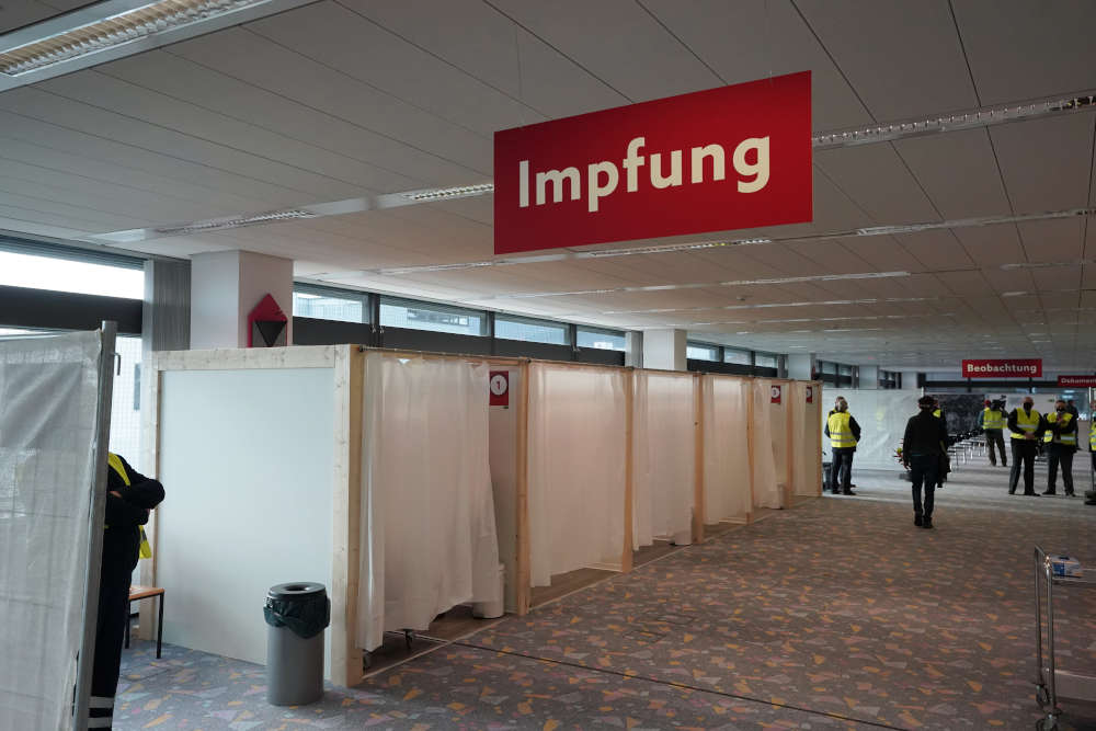 Neustadt Landesimpfzentrum (Foto: Reinhard Schnell)