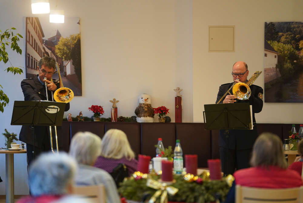Lambrecht Seniorenhaus Landespolizeiorchester LPO (Foto: Reinhard Schnell)