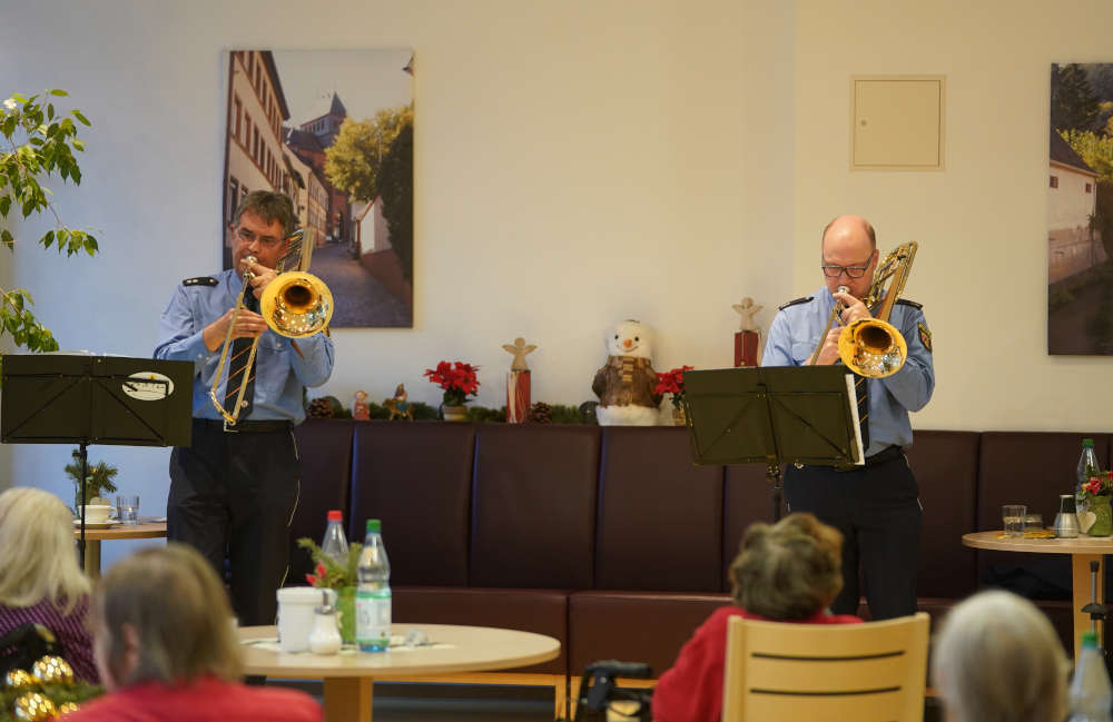 Lambrecht Seniorenhaus Landespolizeiorchester LPO (Foto: Reinhard Schnell)