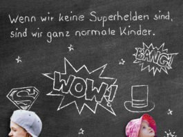 Aktionsbild Superhelden (Foto: Paulinchen - Initiative für brandverletzte Kinder e.V.)