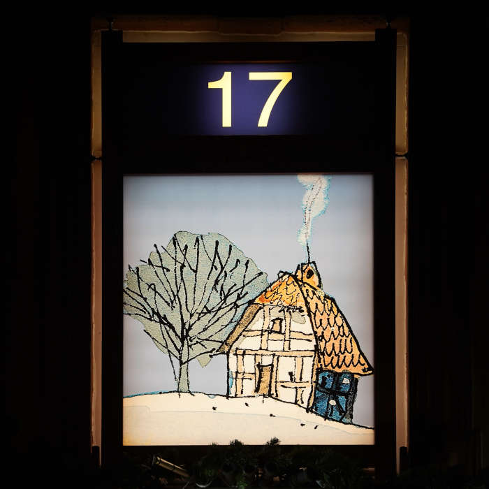 Janosch XXL-Adventskalender Neustadt 2020 (Foto: Holger Knecht)