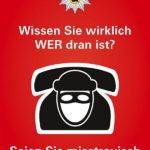 Plakataktion gegen Enkeltrick (Foto: Polizeipräsidium Mannheim)