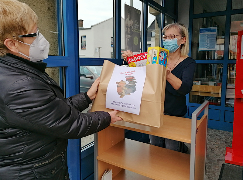 Durch die Verlängerung des Lockdowns bleibt auch die Gemeindebücherei Haßloch bis zum 31.01.2021 geschlossen. Das Team der Bücherei bietet ab der kommenden Woche aber einen Bestell- und Abholservice an. (Foto: Gemeindeverwaltung Haßloch)